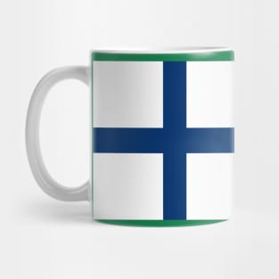 Kuopio City in Finnish Flag Mug